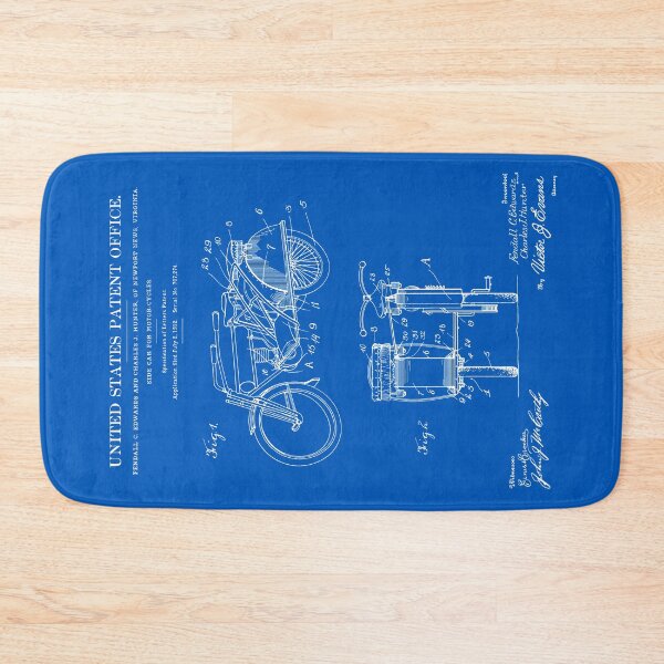 Item preview, Motorcycle Sidecar Patent 1912 - Blueprint designed and sold by FinlayMcNevin.