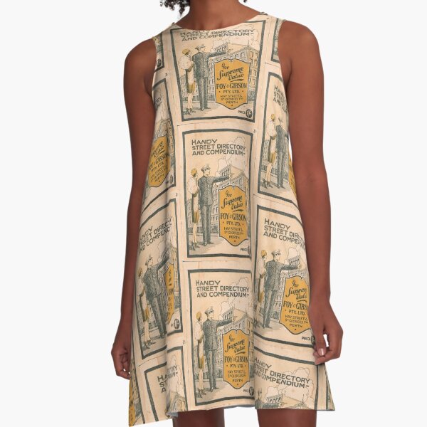 Handy street directory and compendium of Perth and suburbs State Library of Western Australia A-Line Dress