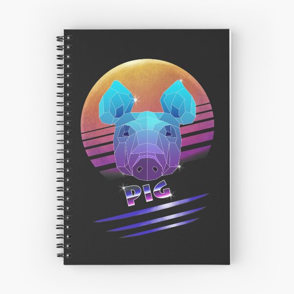 Item preview, 80s Retro Pig designed and sold by yajyolid.