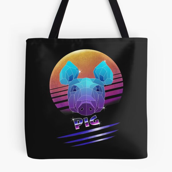 Item preview, 80s Retro Pig designed and sold by yajyolid.