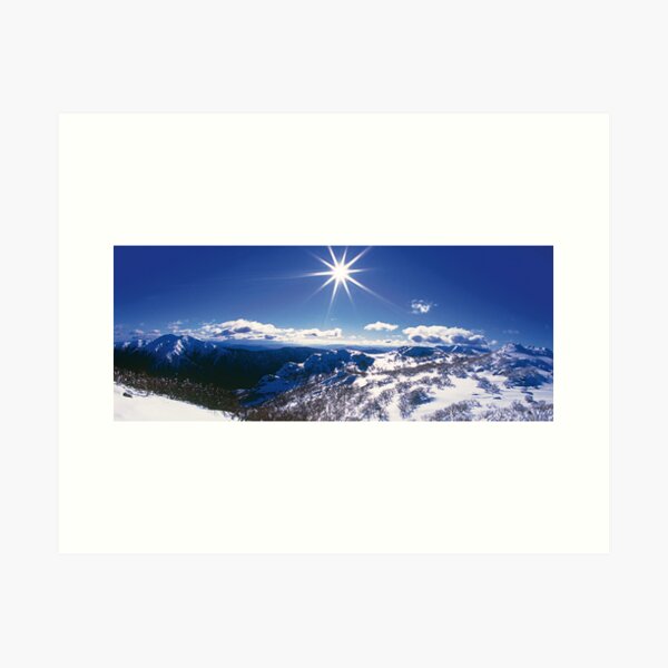 Item preview, Sunburst over Mt Feathertop and Mt Jaithmathang designed and sold by Travis Easton.
