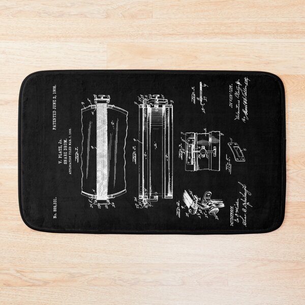 Item preview, Snare Drum Patent - Black designed and sold by FinlayMcNevin.