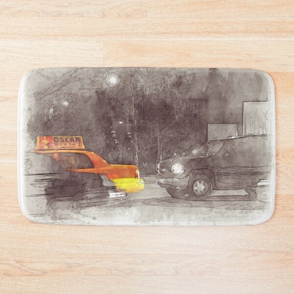 Item preview, NYC Yellow Cabs Movie - SKETCH designed and sold by Art-Frankenberg.