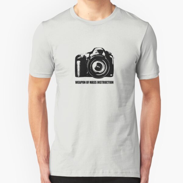 weapon of mass instruction Slim Fit T-Shirt