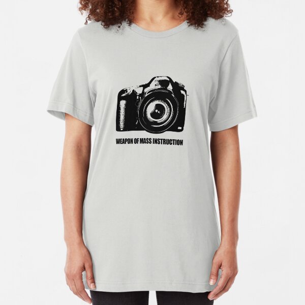 weapon of mass instruction Slim Fit T-Shirt