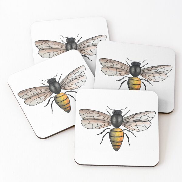 Item preview, Watercolor bumblebee  designed and sold by Createartforfun.