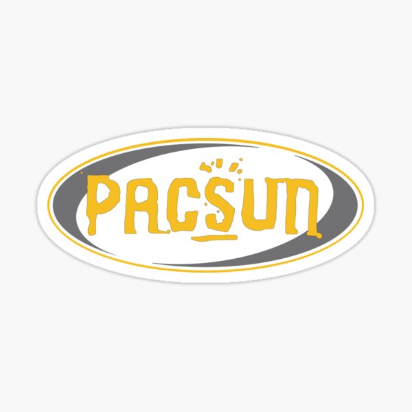 Pacsun Logo Sticker