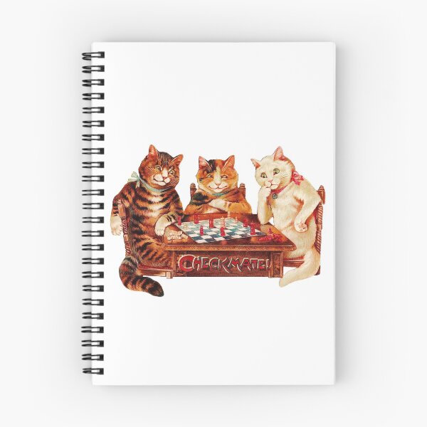 Item preview, Cat Chess Checkmate designed and sold by karwilberevivalcollection.