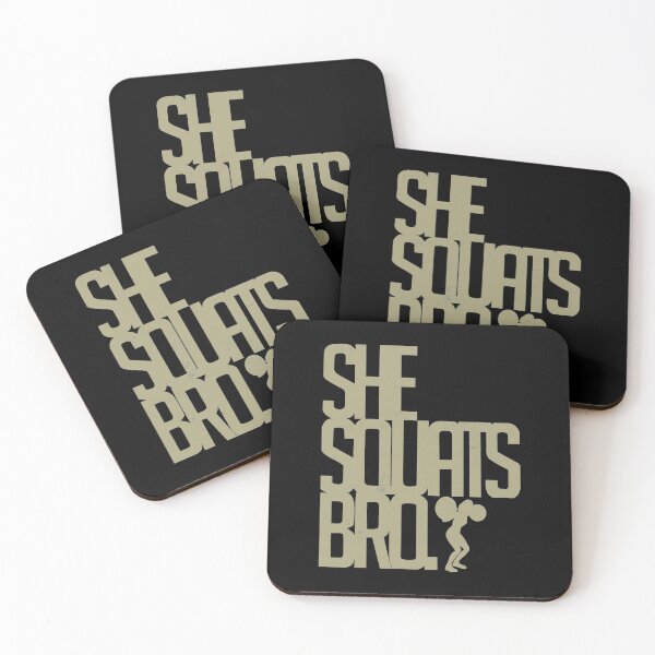 Item preview, She Squats Bro  designed and sold by FatLadder.