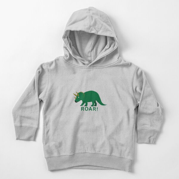 Triceratops Toddler Pullover Hoodie