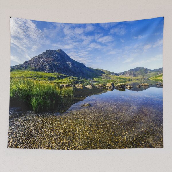 Item preview, Llyn Ogwen and Tryfan designed and sold by MitchellAK.