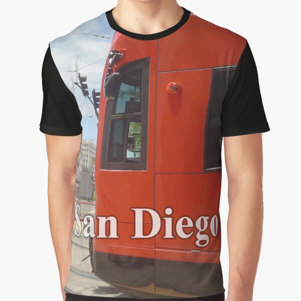 San Diego Red Mover Graphic T-Shirt