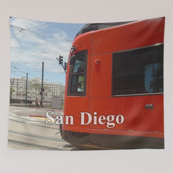 Item preview, San Diego Red Mover designed and sold by KarenBarron.