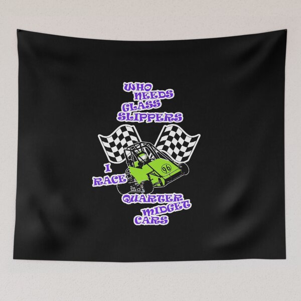 Item preview, Quarter Midget Racing Purple Gift Girls Who Needs Glass Slippers Funny Gift Apparel Great Present for Girls designed and sold by GabiBlaze.