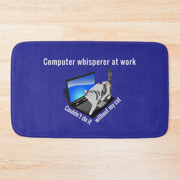 Item preview, Computer whisperer at work with cat helper t-shirt designed and sold by DAscroft.