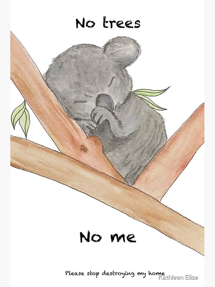 Baby Koala painting