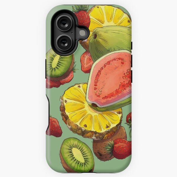 Guava Party iPhone Tough Case