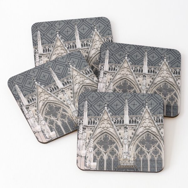 Item preview, Votive Church Votivekirche facade detail Vienna  designed and sold by goceris.