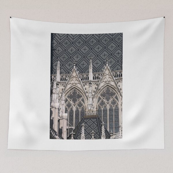 Item preview, Votive Church Votivekirche facade detail Vienna  designed and sold by goceris.