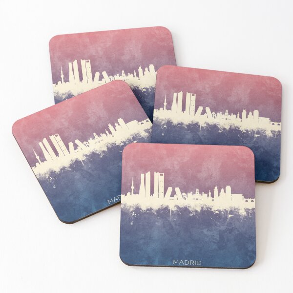 Item preview, Madrid Spain Skyline designed and sold by ArtPrints.