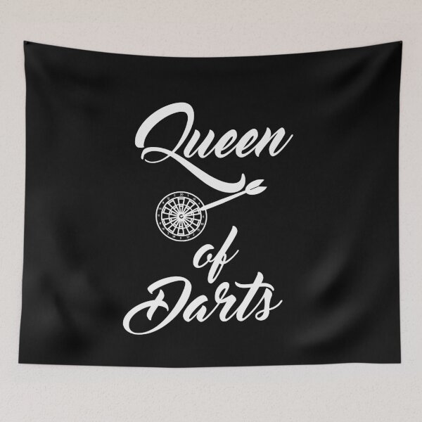 Item preview, Queen of Darts - gifts for darts players designed and sold by Bachdesign.