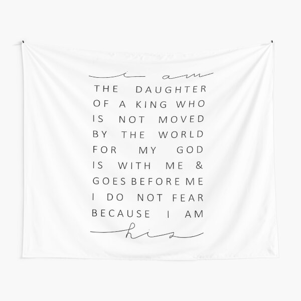 Christian Quote Tapestry