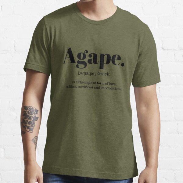 Agape greek word christianism agape' Men's Premium Tank Top | Spreadshirt