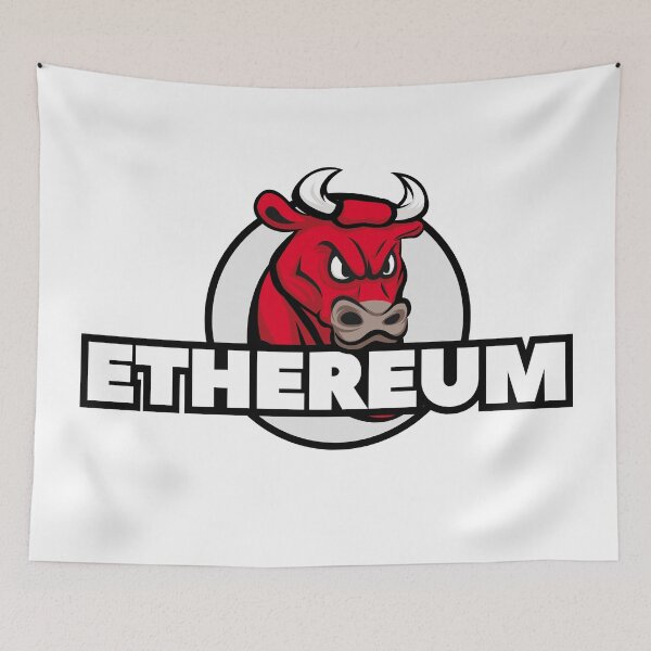 Item preview, Retro Ethereum Bull designed and sold by Urosek.