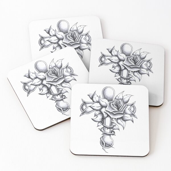 Item preview, Beautifull Flowers Cross designed and sold by Rott515.