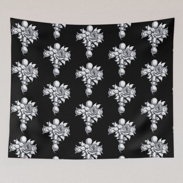 Item preview, Beautifull Flowers Cross designed and sold by Rott515.