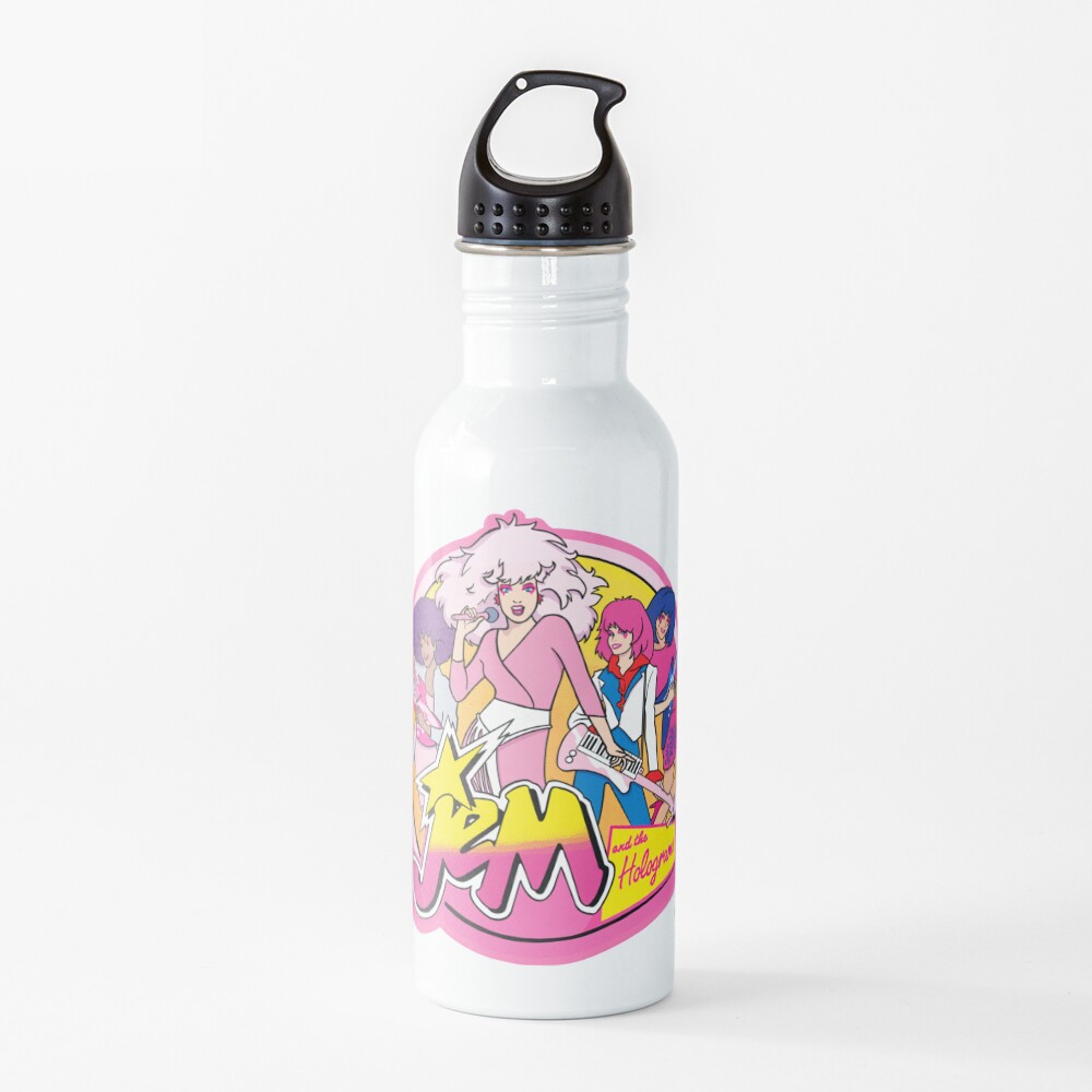Jem and the Holograms 80s cartoon Water Bottle
