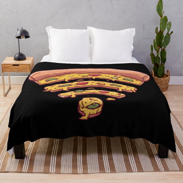 Aperçu de l'œuvre Wifi Pizza Bacon créée et vendue par FatLadder.