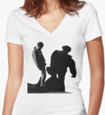The Soft Bulletin Women's Fitted V-Neck T-Shirt