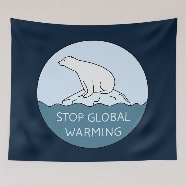 Item preview, Global Warming - Polar bear designed and sold by ValentinaHramov.