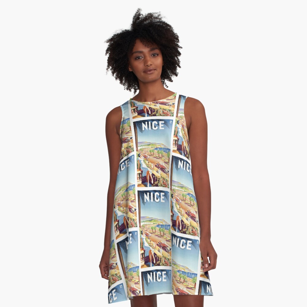 Item preview, A-Line Dress designed and sold by retrographics.