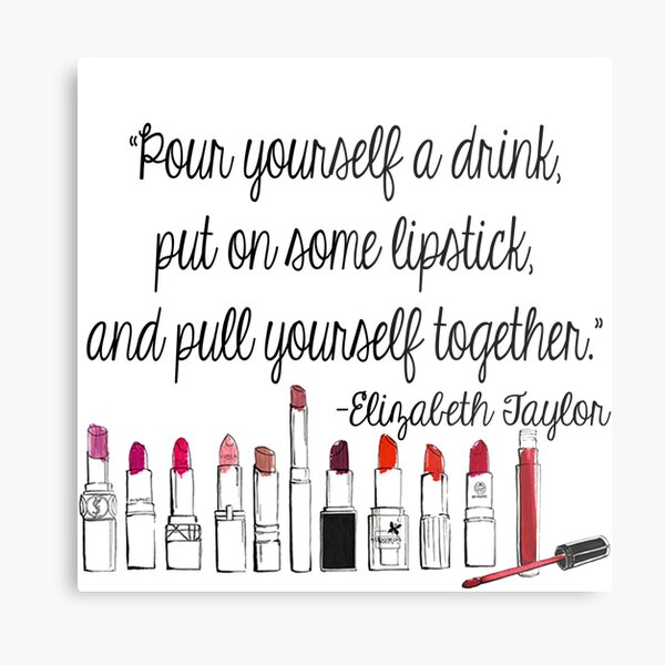 pull-yourself-together-quote-metal-print-by-megsiev-redbubble