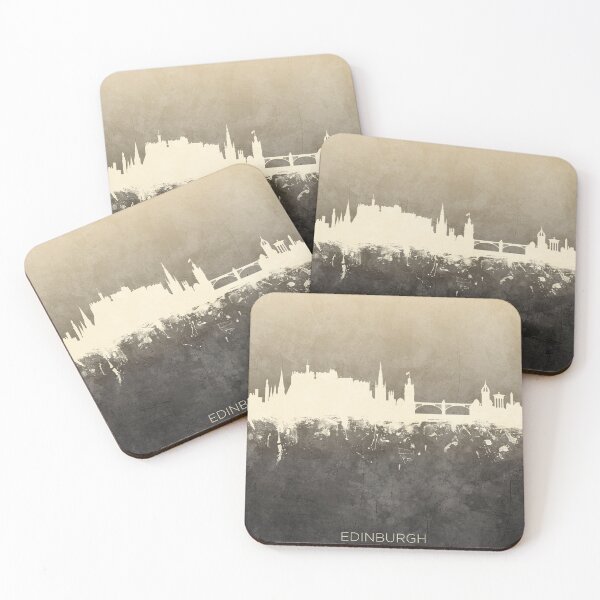 Item preview, Edinburgh Scotland Skyline designed and sold by ArtPrints.