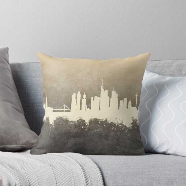 Artikelvorschau, Frankfurt Germany Skyline entworfen und verkauft von ArtPrints.