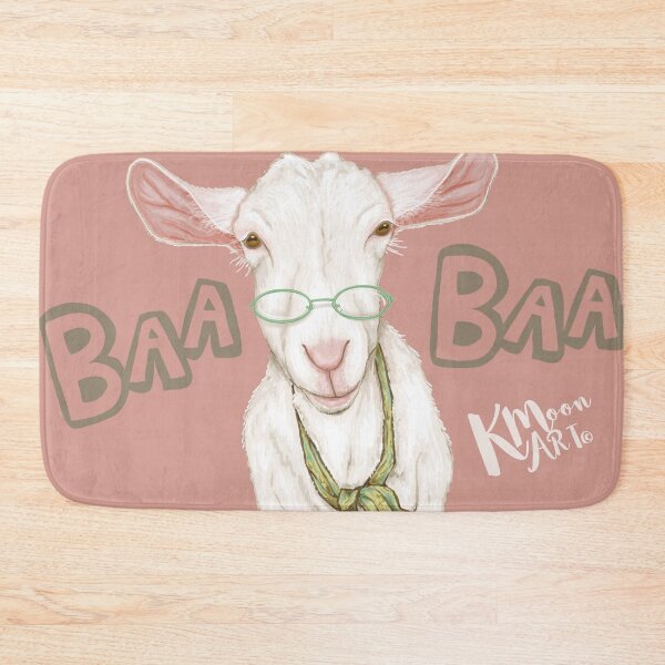 Item preview, Baa Baa Goat (Pink) designed and sold by kmoonart.