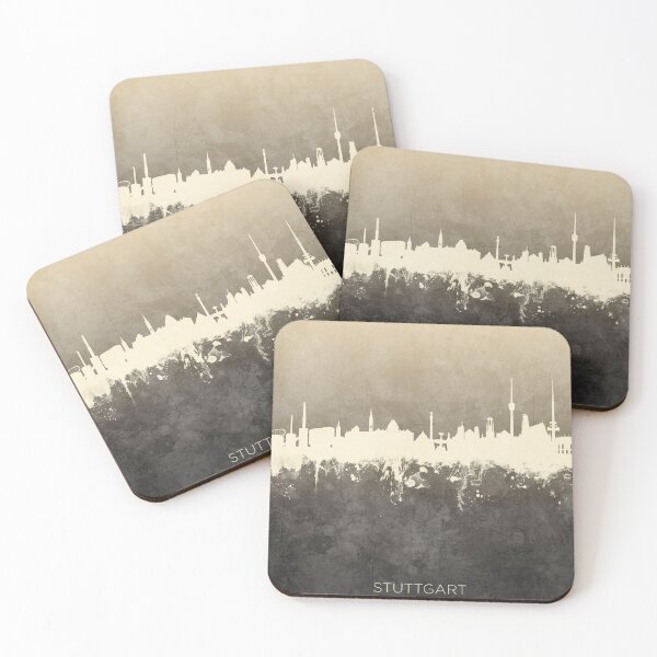 Item preview, Stuttgart Germany Skyline designed and sold by ArtPrints.