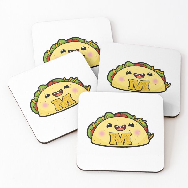 Item preview, Alphabet Letter M Spec-taco-lar Taco designed and sold by kidsmonogram.
