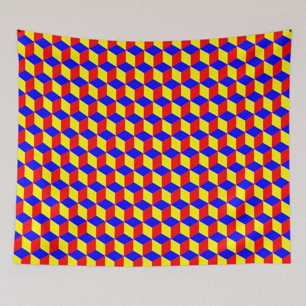 Item preview, 3D cube pattern Colorful designed and sold by PM-Artistic.