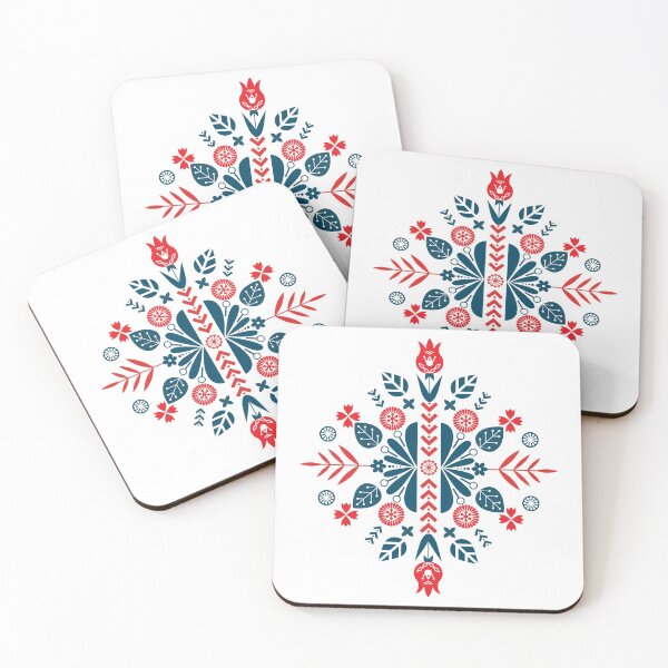 Item preview, Scandinavian Folk Patterns designed and sold by NordicStudio.