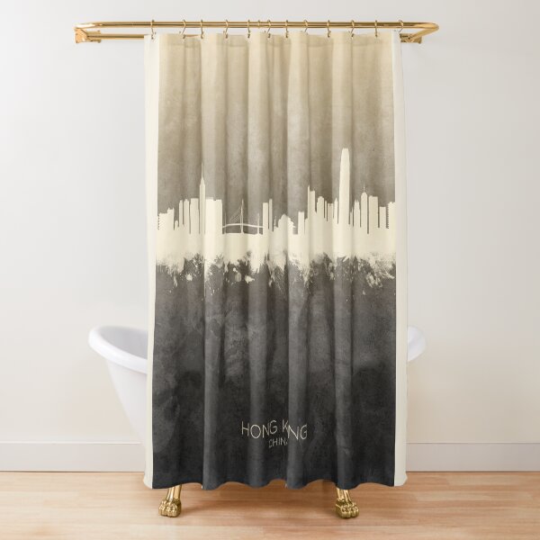 Item preview, Hong Kong China Skyline designed and sold by ArtPrints.
