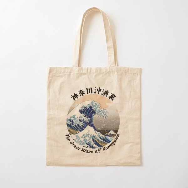 The great wave off Kanagawa Cotton Tote Bag