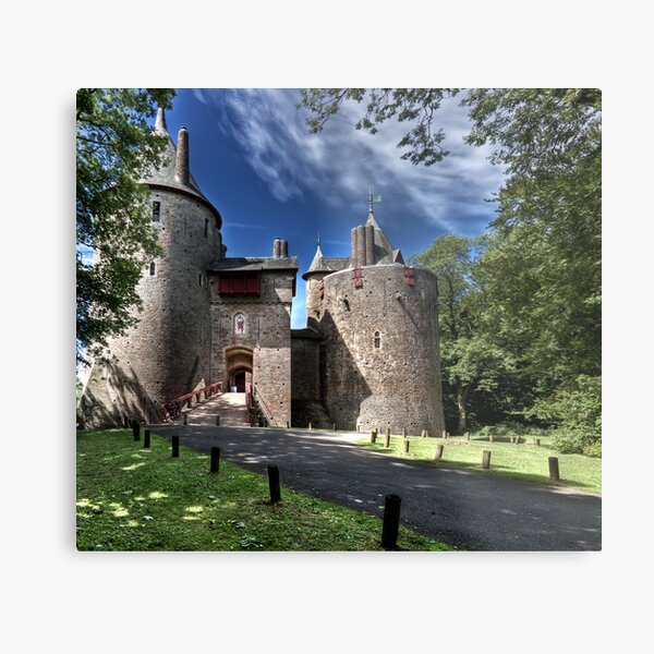 Castell Coch Metal Print