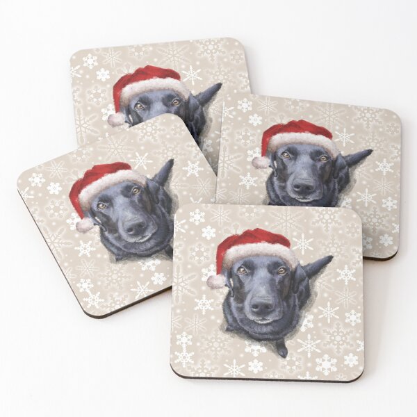 Item preview, Jacob the Christmas Labrador designed and sold by Elspeth Rose Design.