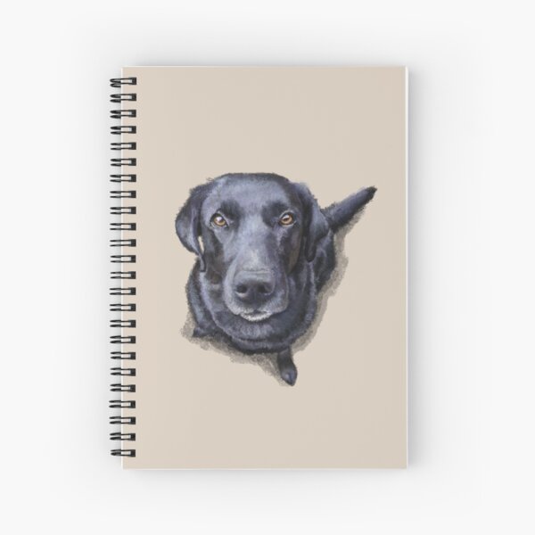Jacob the Labrador Retriever Spiral Notebook