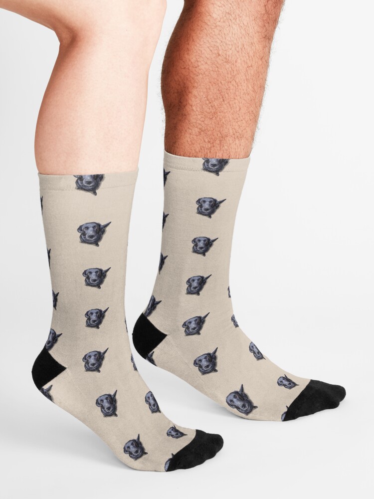 Alternate view of Jacob the Labrador Retriever Socks