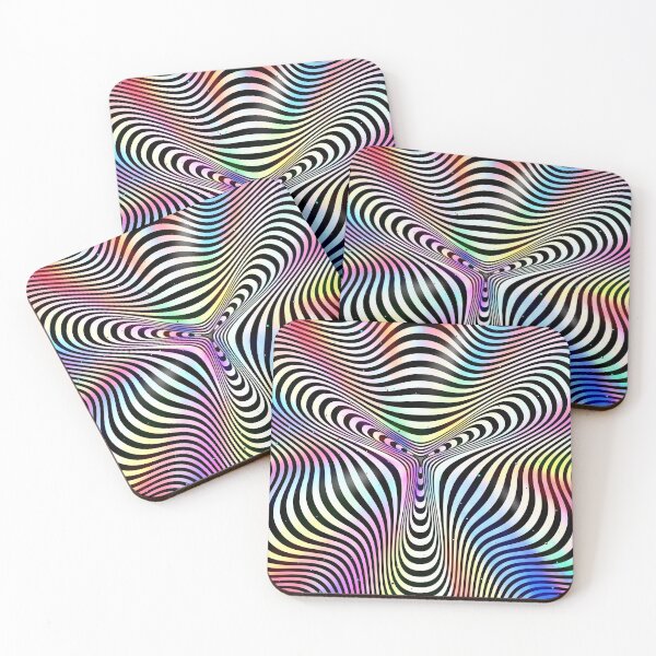 Item preview, Multi-colored hypnotic pattern designed and sold by divincreador.